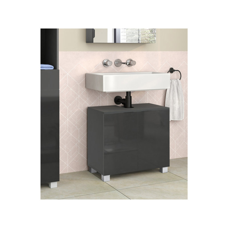 Rosabela Sink Cab 2D , Grey