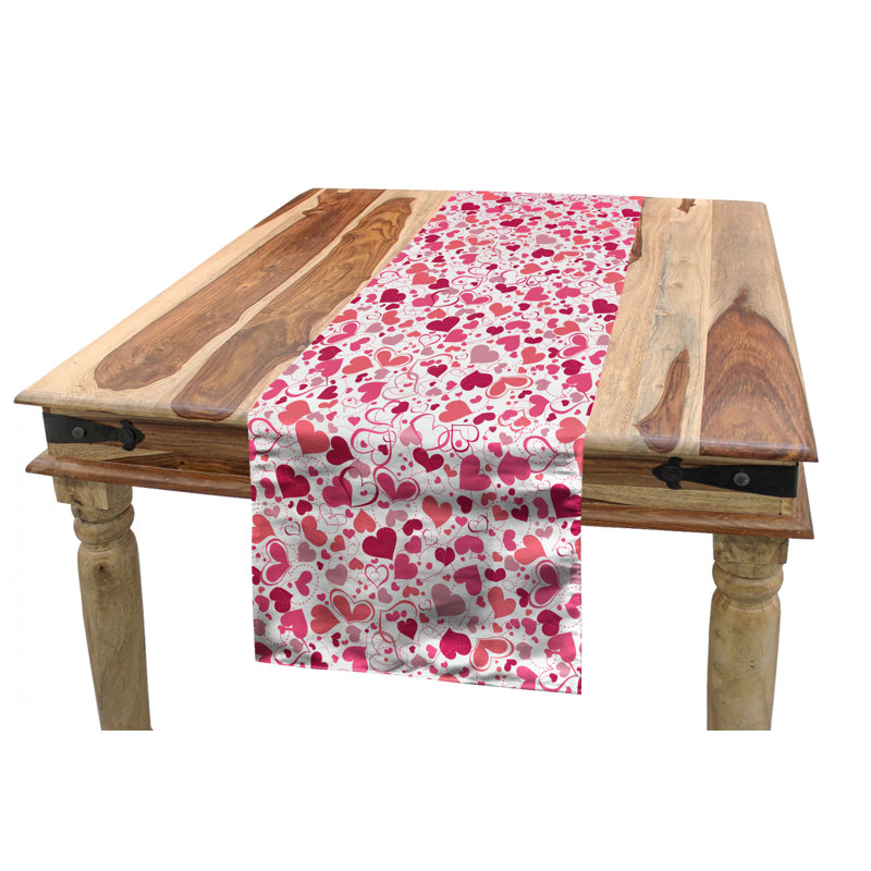 Love Table Runner, 90" x 16"
