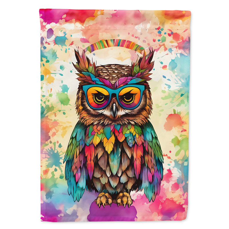Drapeau de jardin hippie