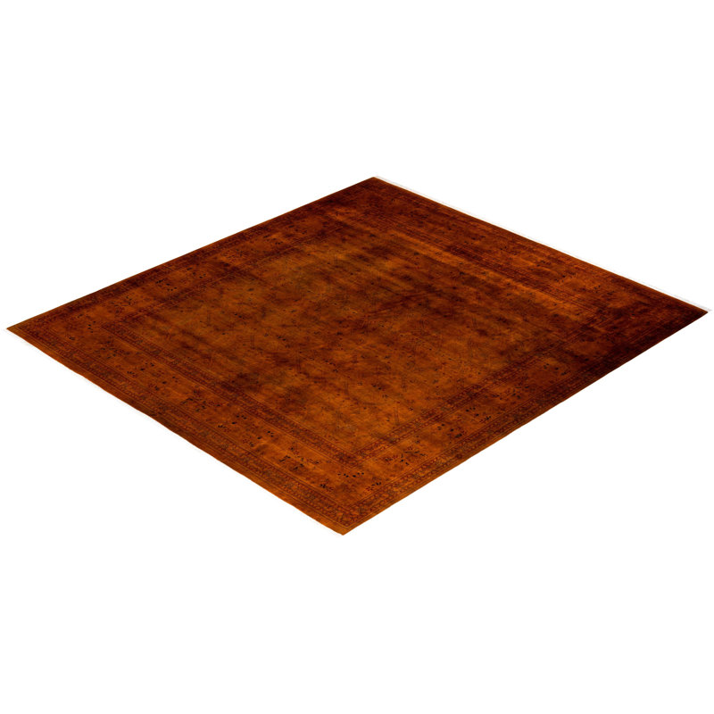 Fine Vibrance One-of-a-Kind 9' 11" X 10' 10" Hand Knotted Area Rug