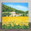 J.PIDOUX Farmhouse Plants & Flowers Wall Decor on Ceramic