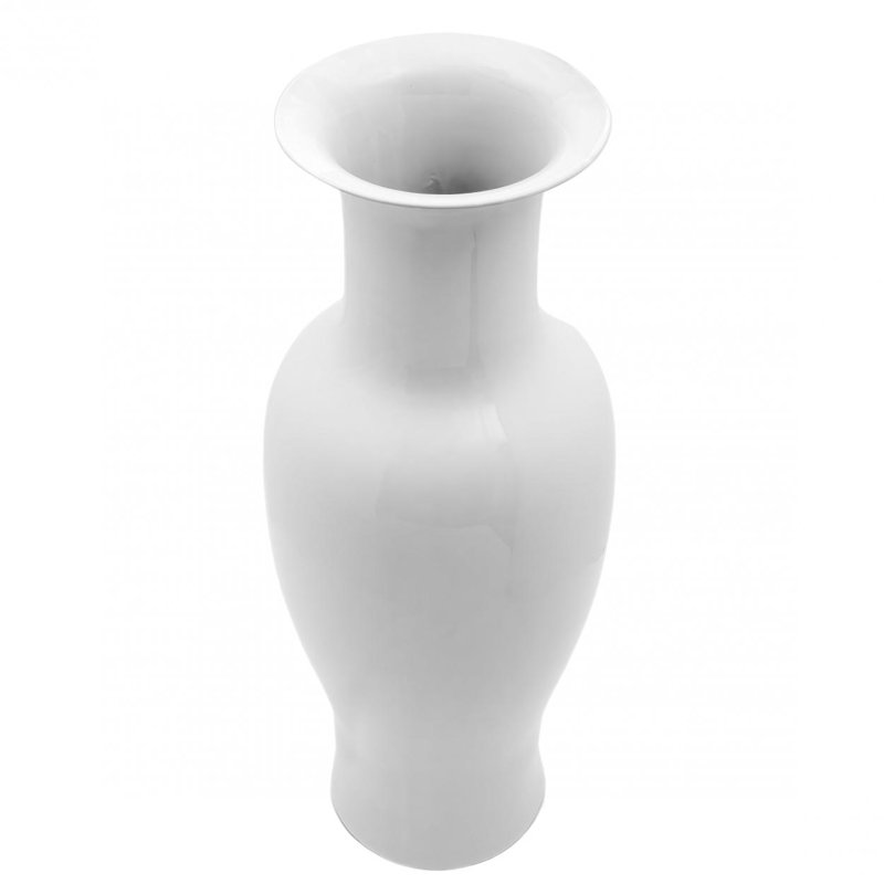 Vase de plancher en céramique HuneyCutt , Blanc