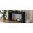 59.8" Modern Oak Veneer Console Table With 3 Drawers,Farmhouse Entryway Table With Shelf,Wood Sofa Table With Semi-Circular Design, Suitable For Living Room,Hallway,Entryway, Foyer, Corridor-1827812968