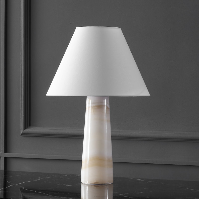 Jennarose Jade Stone Table Lamp