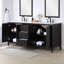 Meuble-lavabo double 60 po Alsup-95341707