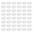 Sterilite Plastic 15 Quart Storage Box Container with Latching Lid, 48 Pack