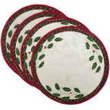 Lenox Holiday Nouveau Placemat 4 Pack Set