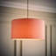 27.5cm H Cotton Drum Pendant Shade ( Screw On )-472585187-497528535