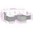 Vidaxl Garden Sofa Set Grey