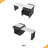 82.6" Fluted Kitchen Island With Extendable Dining Table For 4-6, Island Table For Kitchen With Power Outlet, Kitchen Table With Double-Side Storage-814431578