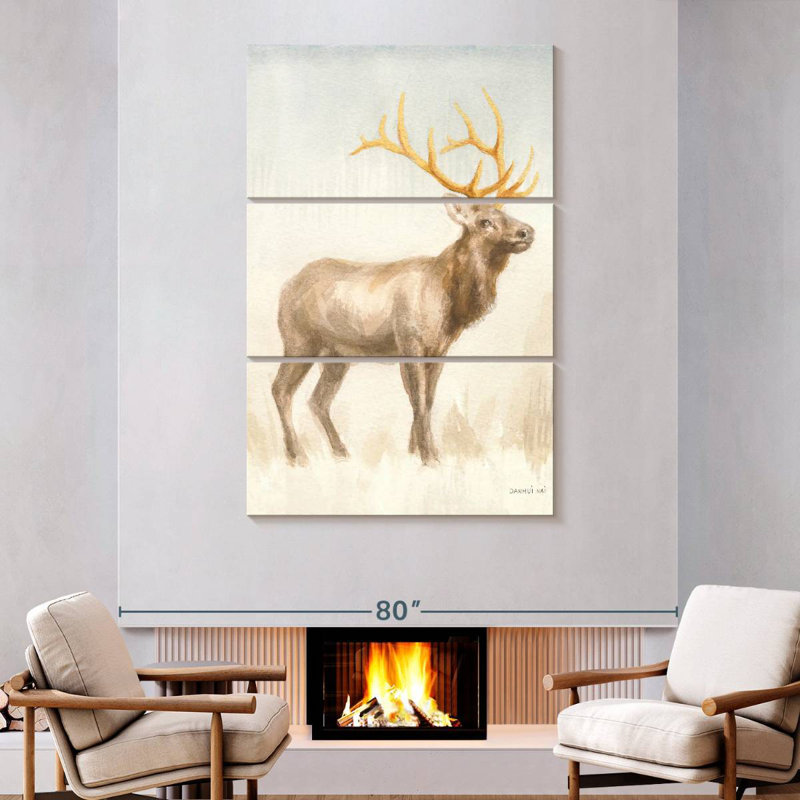 Brampt Regal Wild I, 74" H x 48" W