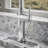 Kohler Crue Single Handle Pull Down Kitchen Faucet with Three-Function Pull Down Sprayer-50320403