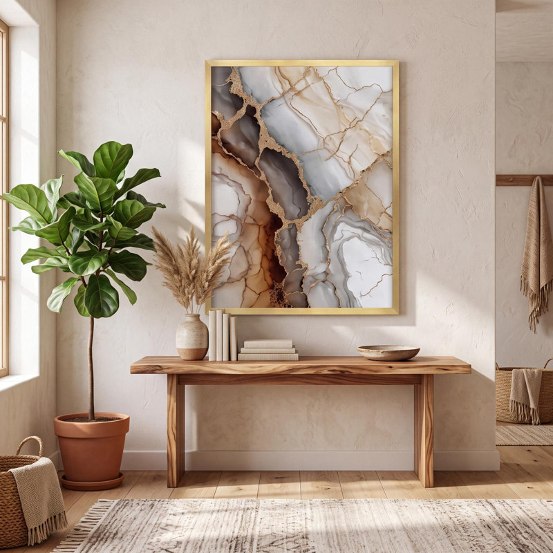Auric Surge, 30" H x 40" W