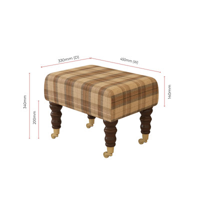 Manufactured Wood Accent Stool