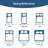 BEDLORE® 3'' Gel Memory Foam Mattress Topper with Cover, Medium-firm Mattress Addition with Breathable ＆ Washable Cover, Soften Mattress That Too Firm, for Back Pain Relief-118486485