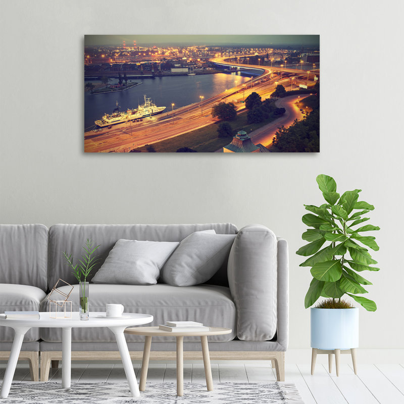 Szczecin Poland - Wrapped Canvas Print