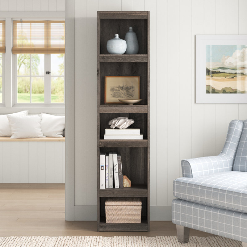 Karmann Bookcase, Rustic Gray