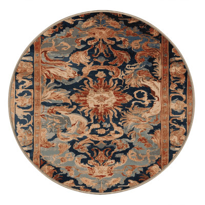 Tapis brun français lavable à la machine