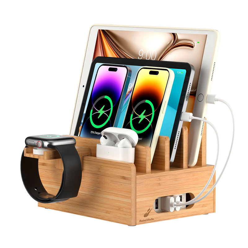 Bamboo Charging Station