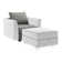 Module de siège modulaire moderne pour canapé modulaire personnalisable