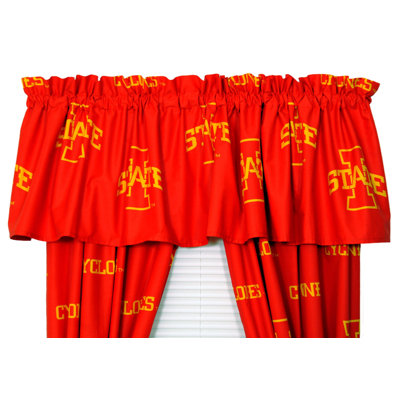 NCAA Tailored Window Valance