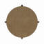 Table d'appoint ronde avec tablette de rangement-1956041328
