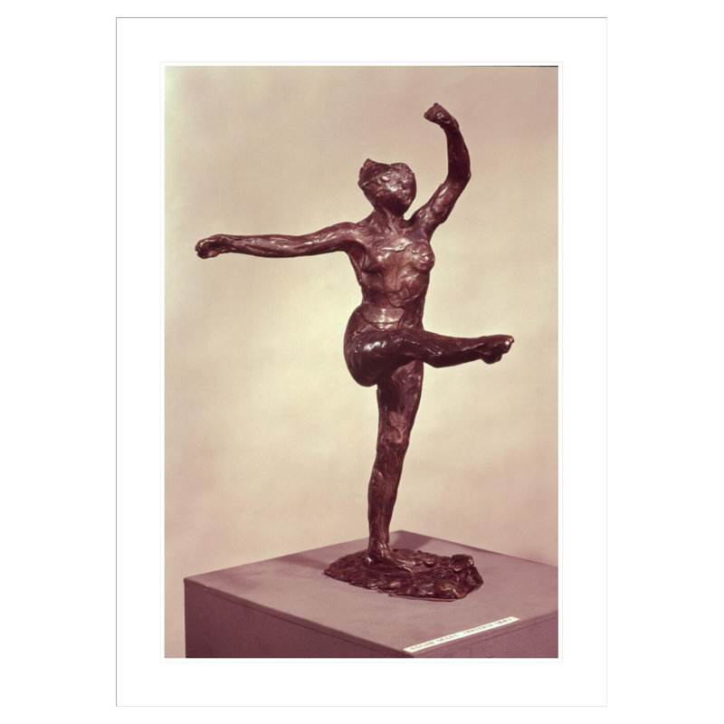 «Dancer» par Edgar Degas, impression giclée sur cadre, H 41,5 po x l 30,12 po