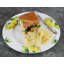 Assiette plate en mélamine 11 po Noisette