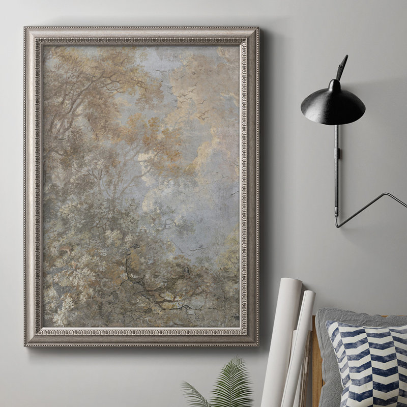 «Forest Fresco I», reproduction sur toile encadrée, H 27 po x l 18 po x P 2,5 po