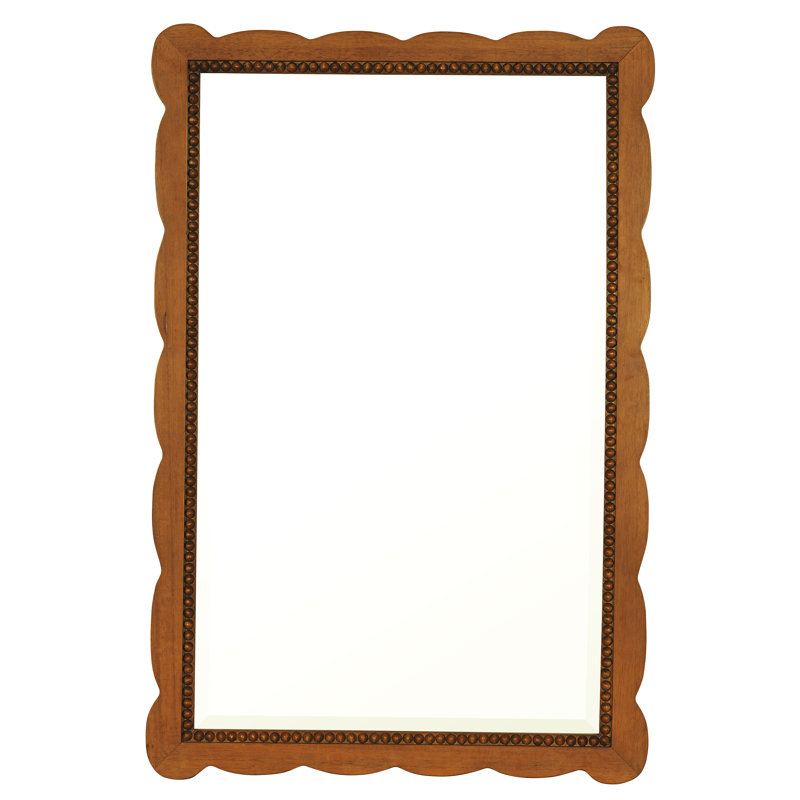 Rectangle Solid Wood Wall Mirror
