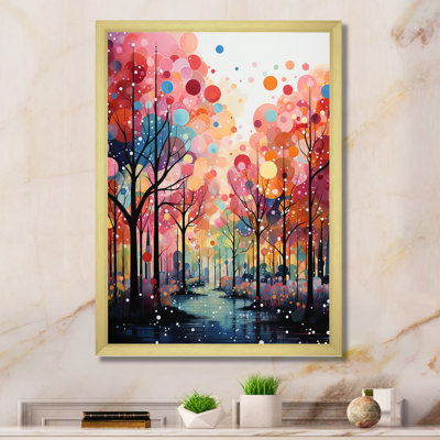 " Palm Trees Midcentury Collage II "