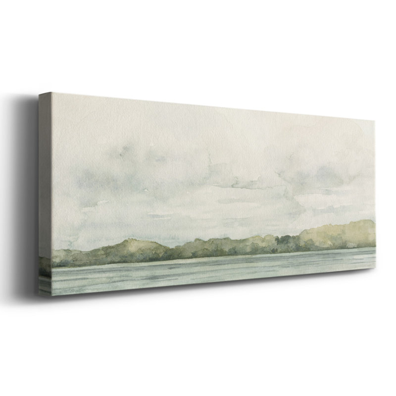 «Riverside Views I», reproduction sur toile, H 20 po x l 50 po x P 1,5 po