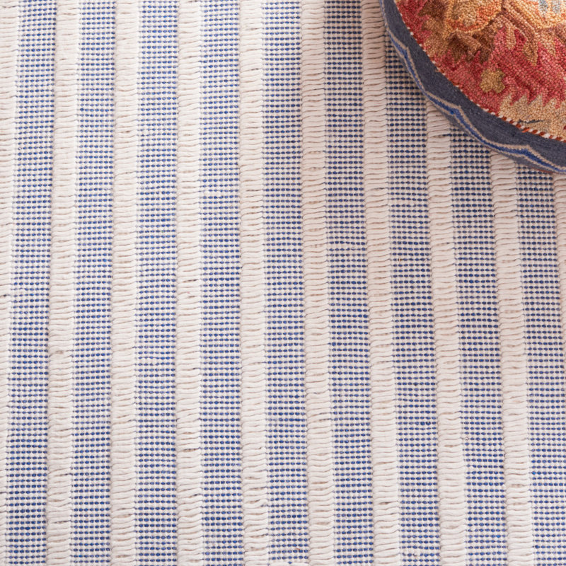 Tapis en laine et en coton tissé à la main Natura, Rectangle 4pi x 6 pi