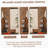 Wall Mounted Full Length Mirror, Full Body Mirror With Shelf, Full Body Mirror With Hook Wall Mounted Mirror With Multifunctional Design Panel-114236570