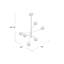 Lustre spoutnik 6 lumières Eudora-1205333955