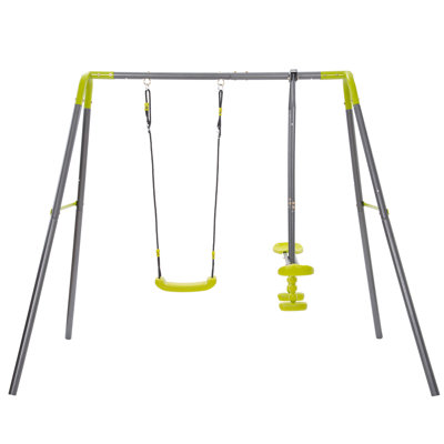 GOJIN Metal Swing Set with 2 Swing(s)