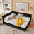 Queen Size Upholstered Tufted Bed Frame-1699051971