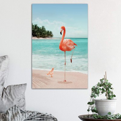 «Wannabe Flamingo» par Jonas Loose - reproduction d'art