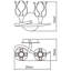 Watchman Chrome Armed Sconce-33764643-33764671