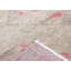 Tapis unique en laine noué à la main des années 1960 de 3 pi 10 po x 7 pi 8 po en rose / brun / vert