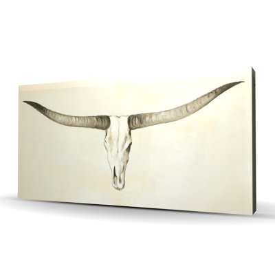 Tête de mort Longhorn