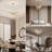 Modern10-Light Chrome Crystal Chandelier With Tree Branch Design-43229153-43229157