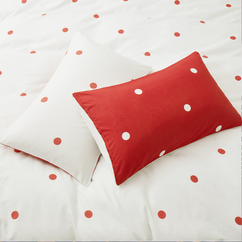 Microfiber Flora Reversible Duvet Cover with Pillowcases, Super King Duvet Cover + 2 Standard Pillowcases