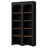 Free Standing 5 Tier Bookshelves, Bookcases Set Of 2, Farmhouse Two-Tone Storage Cabinet With Adjustable Shelves, Modern 72"H Kitchen Pantry Cabinet For Living Room, Home Office