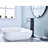 Waterfall Spout Bathroom Faucet,Single Handle Bathroom Vanity Sink Faucet