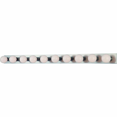 Janyiah 10-Light Indoor Chrome Wall Mount Vanity Light Bath Bar