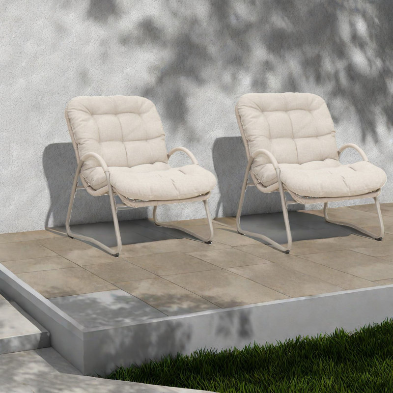 Ensemble de 2 chaises longues Comfort