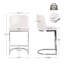 Tabouret de comptoir rembourré 26 po Bittencourt-678341494-710901361