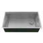 Évier de cuisine encastrable en acier inoxydable de calibre 16 de 33 po x 19 po avec accessoires SleekSteel