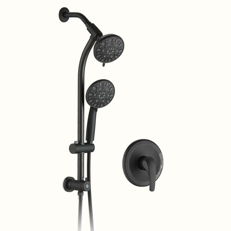 Système de douche complet avec valve brute